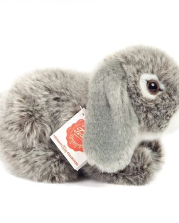 Teddy Hermann Liggende Kanin Grå 18 Cm