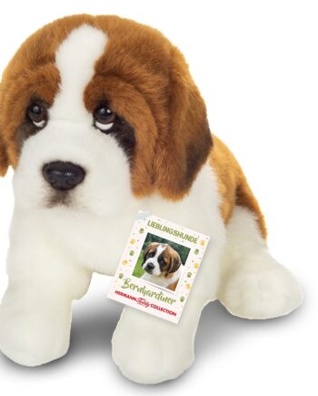 Teddy Hermann Siddende Sankt Bernhard 25 Cm