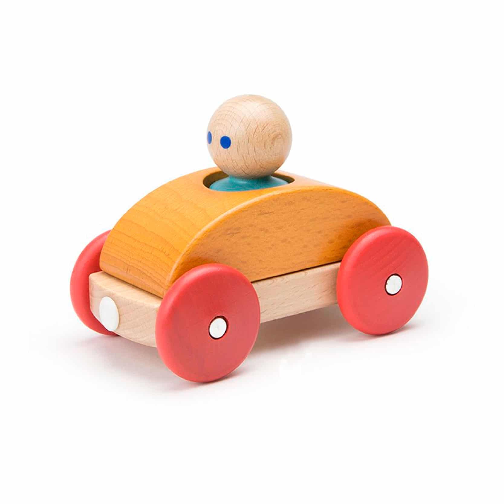 Tegu Legebiler Med Magneter Orange