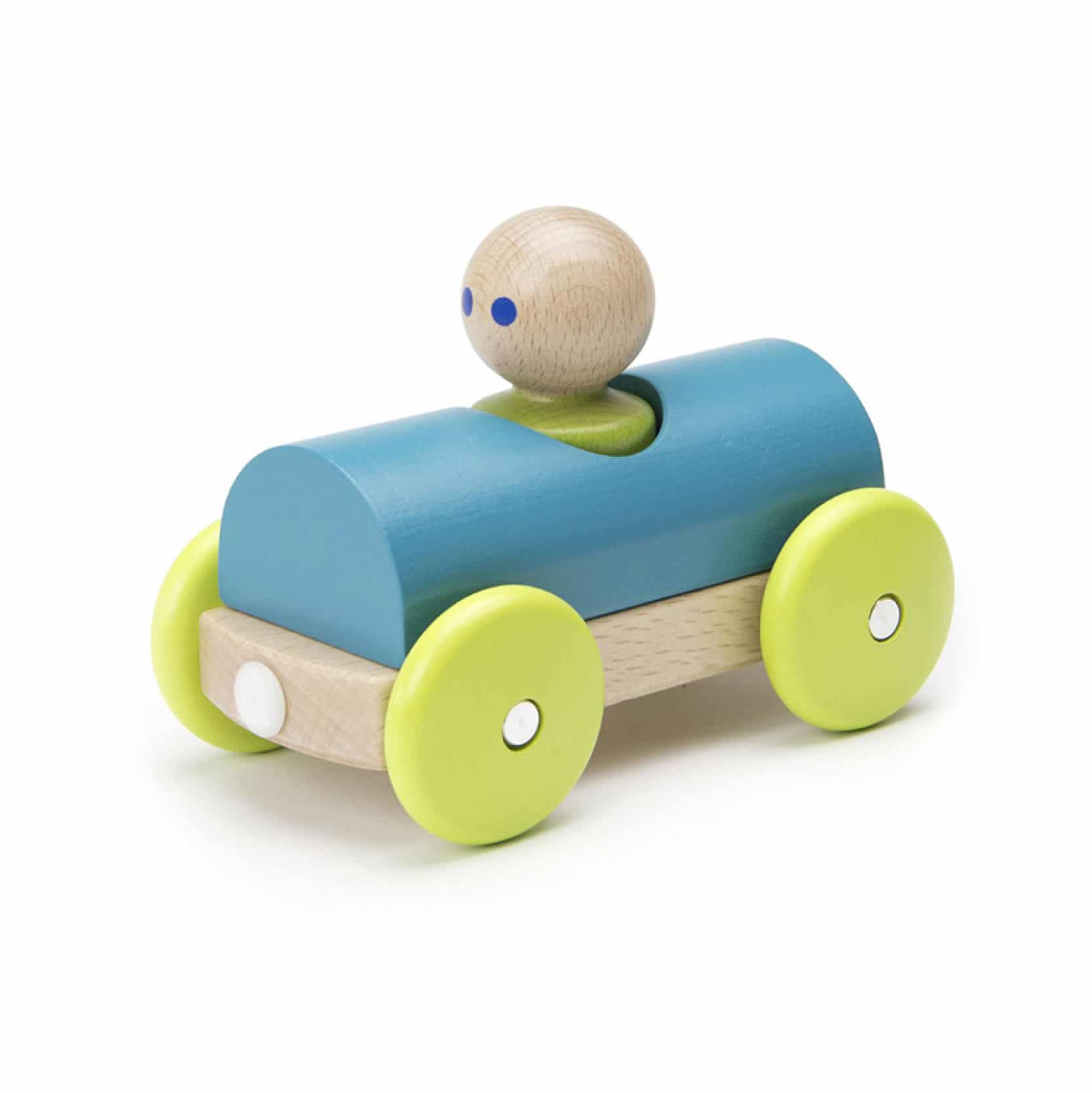 Tegu Legebiler Med Magneter Yellow   Teal