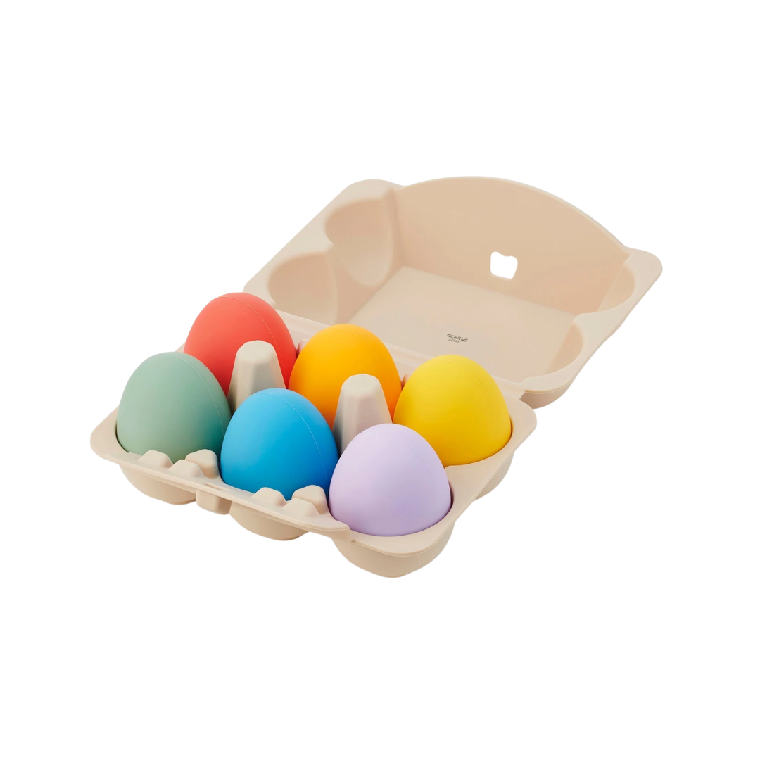 Tickit Sensory Eggs Bad Og Sortering Rainbow