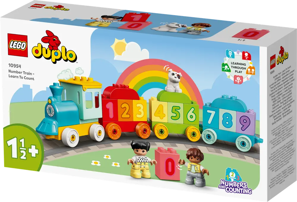 Tog Med Tal   Lær At Tælle 10954 Legoâ  Duploâ