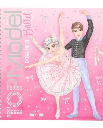 Top Model Dress Me Up Klistermærkebog Ballet