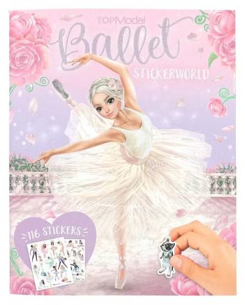 Top Model Klistermærkebog Ballerina