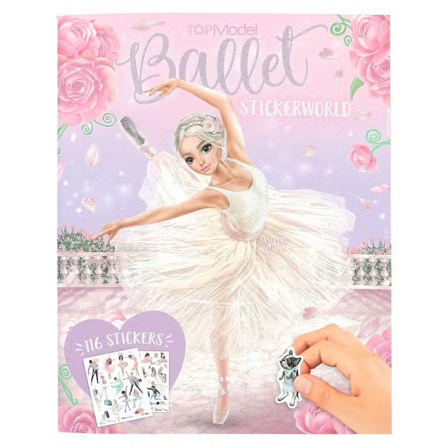 Top Model Klistermærkebog Ballerina