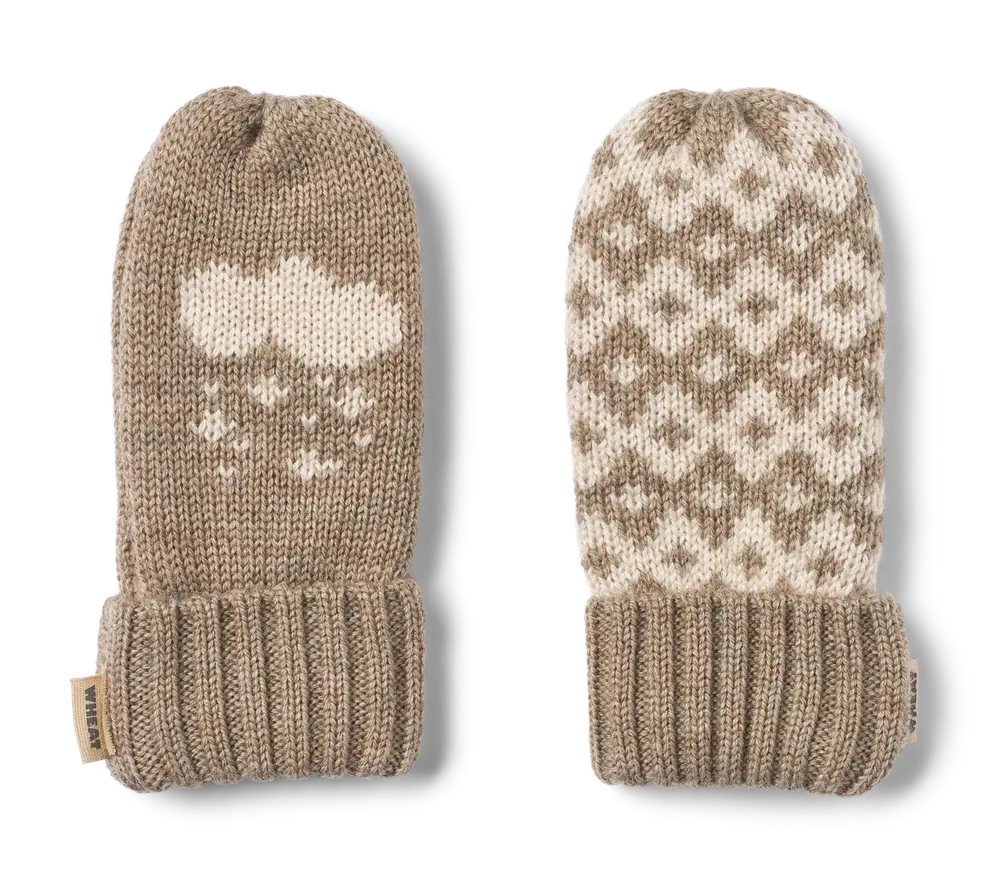 Towsi Jacquard Luffer Grey Camel Melange  -  år