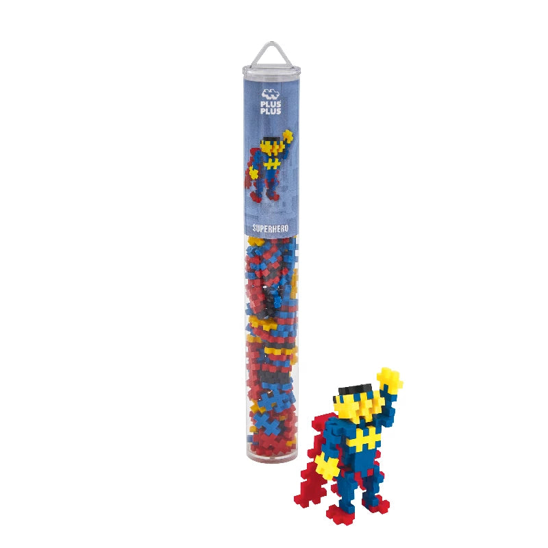 Tube Plus-plus Superhero 100 Pcs