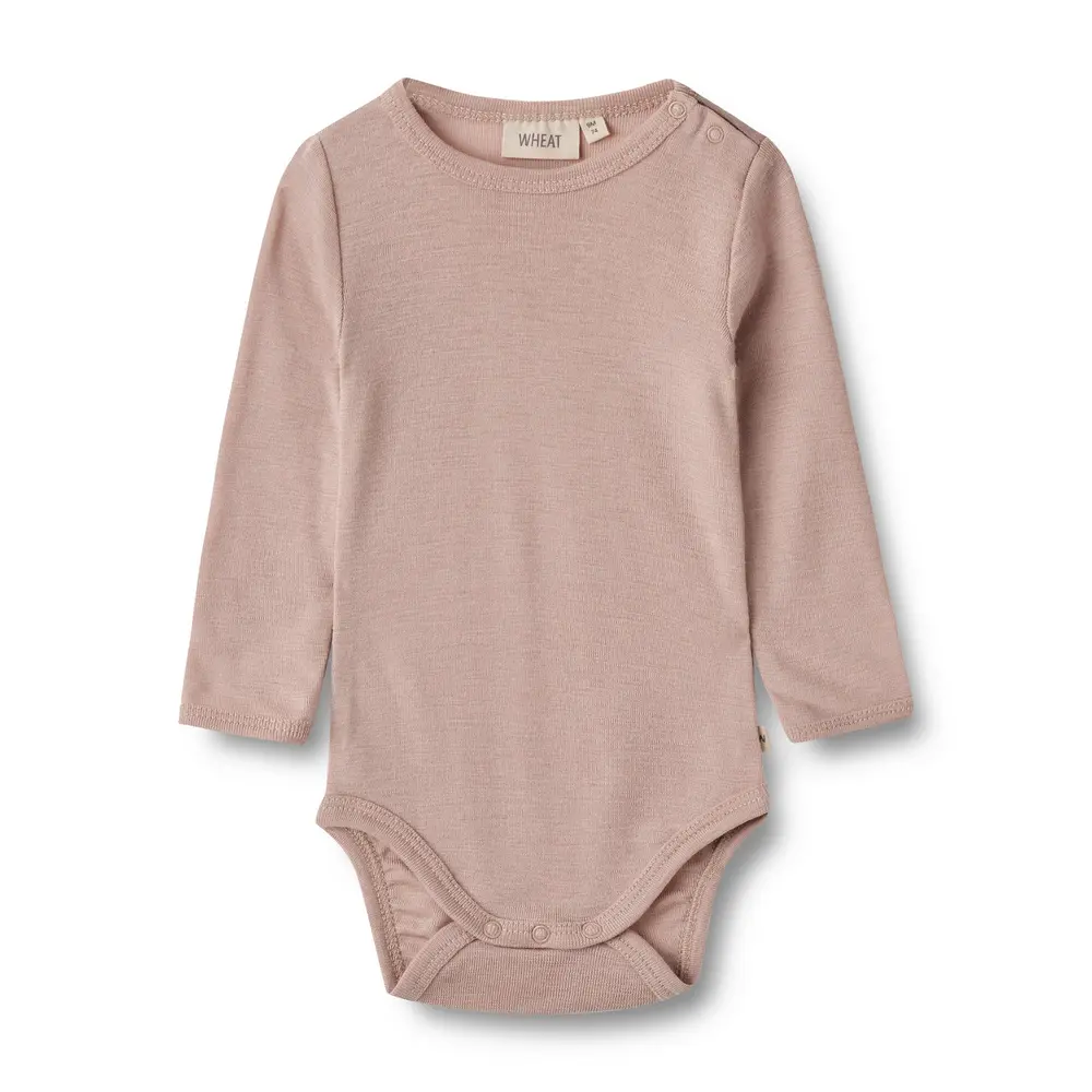 Uld Body Langærmet Lucca Dry Rose 56