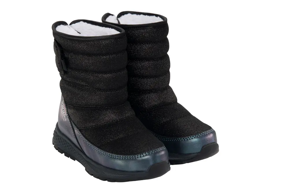 Equip Glitter Warm Wp 2v Vinterstøvle Black 32