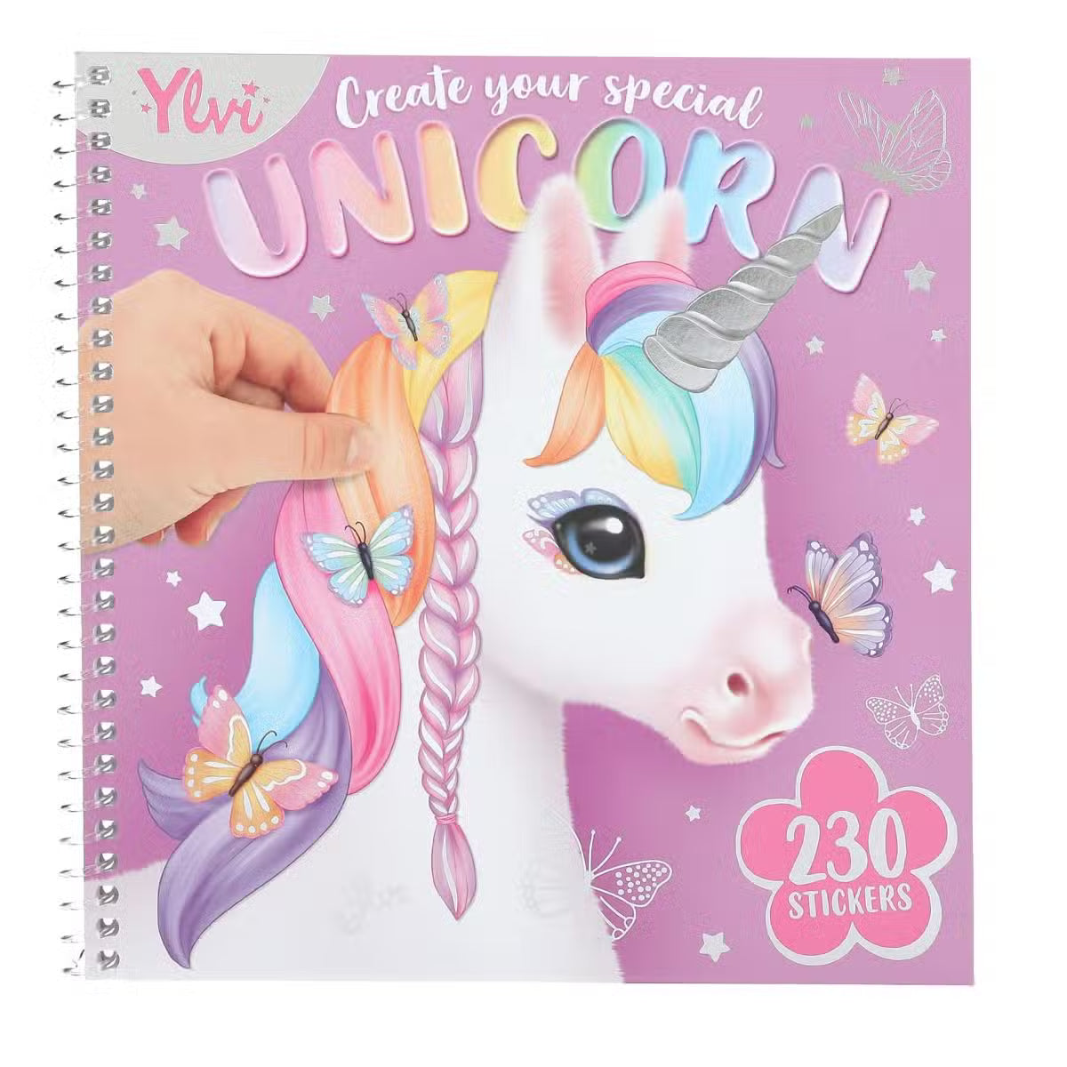 Ylvi Klistermærkebog Special Unicorn