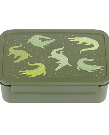 Little Lovely Company Bento Lunch Box Crocodiles