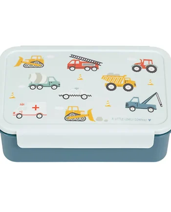 Little Lovely Company Bento Lunch Box Vehicles