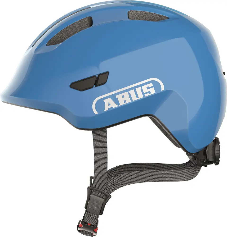 Abus Smiley Cykelhjelm Shiny Blue