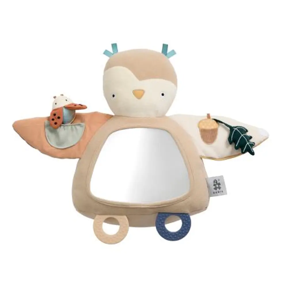Aktivitetslegetøj  Uglen Blinky  Maple Beige