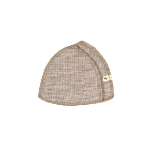 Ammeindlæg 100 økologisk Merino Uld Sæt Oeko-texâ Beige Melange Small Ca 12 Cm Diameter