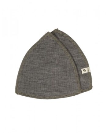 Ammeindlæg   100  økologisk Merino Uld    Sæt  Oeko-texâ  Brown Melange Medium  Ca  15 Cm   Diameter