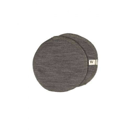 Ammeindlæg 100 økologisk Merino Uld Sæt Oeko-texâ Brown Melange Small Ca 12 Cm Diameter