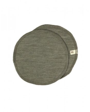 Ammeindlæg   100  økologisk Merino Uld    Sæt  Oeko-texâ  Moss Melange Medium  Ca  15 Cm   Diameter