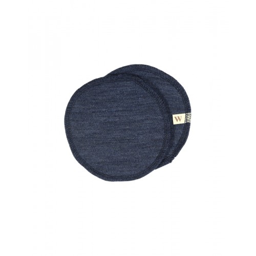 Ammeindlæg 100 økologisk Merino Uld Sæt Oeko-texâ Navy-blue Small Ca 12 Cm Diameter