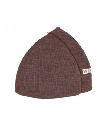 Ammeindlæg   100  økologisk Merino Uld    Sæt  Oeko-texâ  Plum Melange Medium  Ca  15 Cm   Diameter
