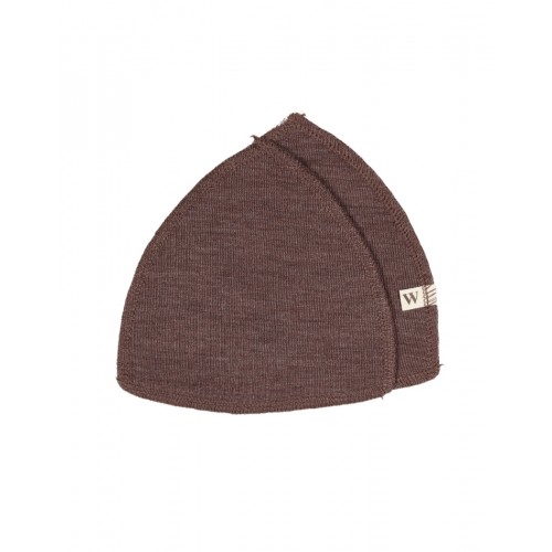 Ammeindlæg 100 økologisk Merino Uld Sæt Oeko-texâ Plum Melange Medium Ca 15 Cm Diameter