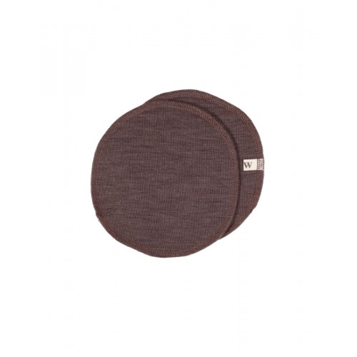 Ammeindlæg 100 økologisk Merino Uld Sæt Oeko-texâ Plum Melange Small Ca 12 Cm Diameter