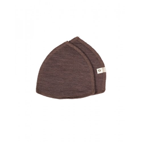 Ammeindlæg 100 økologisk Merino Uld Sæt Oeko-texâ Plum Melange Small Ca 12 Cm Diameter