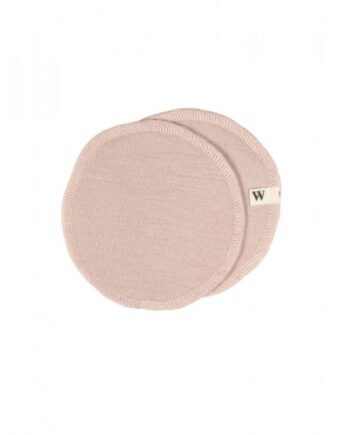 Ammeindlæg   100  økologisk Merino Uld    Sæt  Oeko-texâ  Rose Melange Small  Ca  12 Cm   Diameter