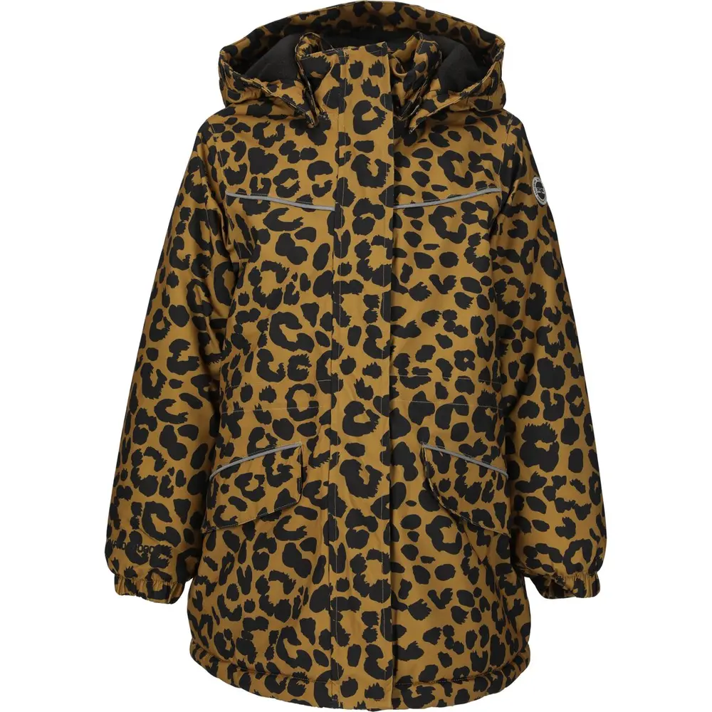 Angelina V2 Printet Parka -pro 10000 Dull Gold 98