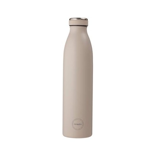 Aya Ida  Drinking Bottle  Drikkeflaske Med Låg  750 Ml  Cream Beige