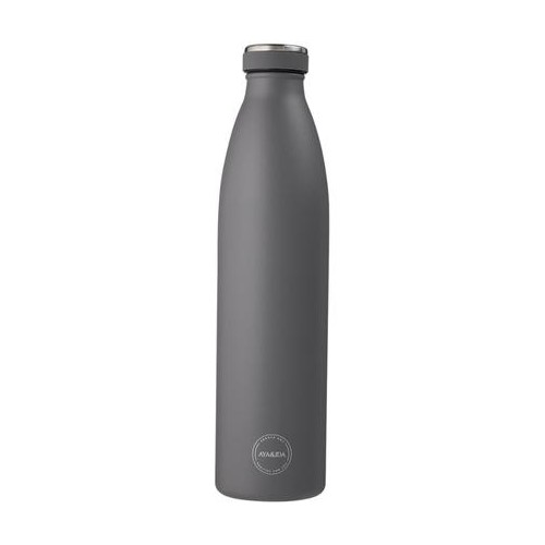 Aya Ida  Drinking Bottle  Drikkeflaske Med Låg  1000 Ml  Dark Grey