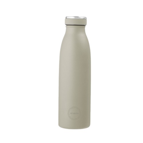 Aya Ida  Drinking Bottle  Drikkeflaske Med Låg  500 Ml  Eucalyptus