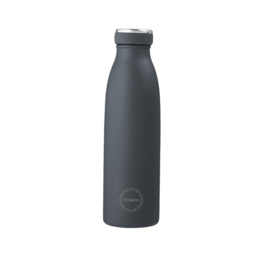 Aya Ida  Drinking Bottle  Drikkeflaske Med Låg  500 Ml  Navy Blue
