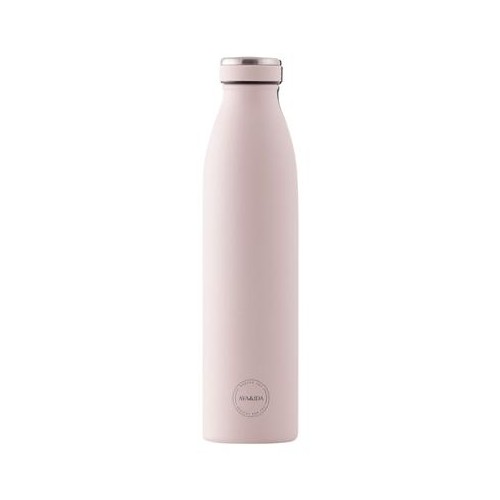 Aya Ida  Drinking Bottle  Drikkeflaske Med Låg  750 Ml  Soft Rose
