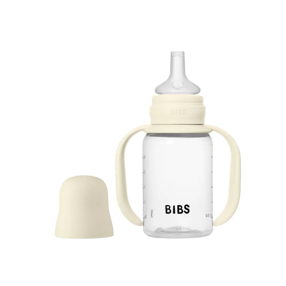 Baby Sippy Flaske Silikone 1pk 150 Ml Ivory