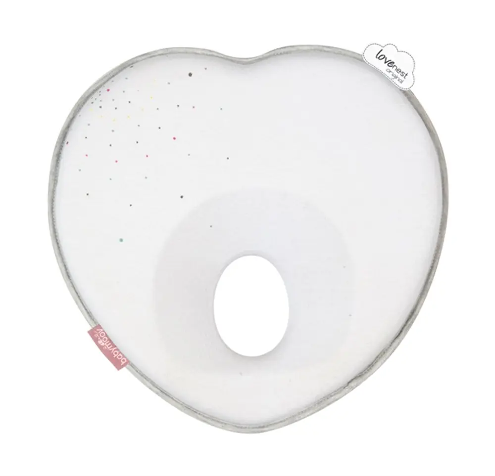 Ergonomisk Babypude Hvid