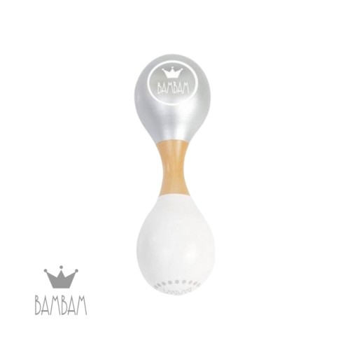 Bambam Maracas Rangle  Grey