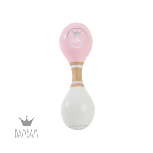 Bambam Maracas Rangle  Pink