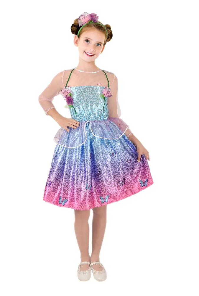 Barbie Forårsprinsesse Kostume Multi - år