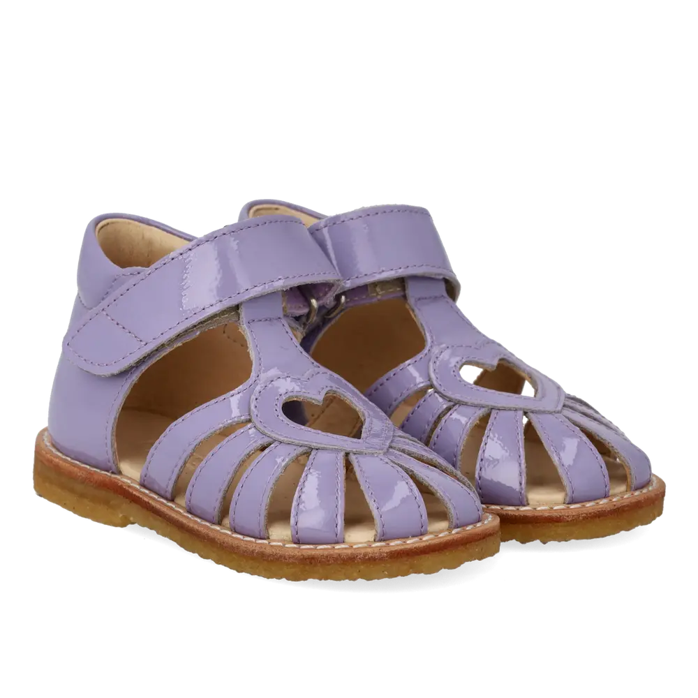 Begynder Sandal Hjerte Amethyst 22