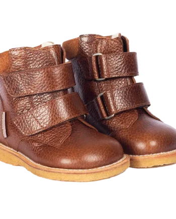 Begynder Tex Støvle Med Velcro Cognac 22