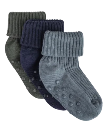 Bekids Rib Strømper    Abs  -pak Dark Navy 11 14