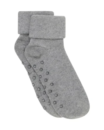 Bekids Ribbede Strømper Dark Gray Melange 15 18