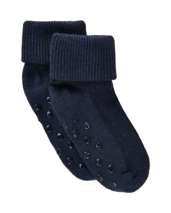 Bekids Ribbede Strømper Dark Navy 19 22