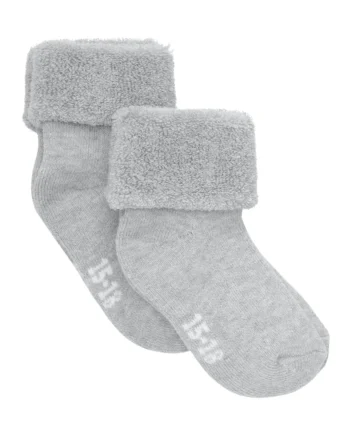 Bekids Terry Strømper  -pak Light Grey Melange  15 18