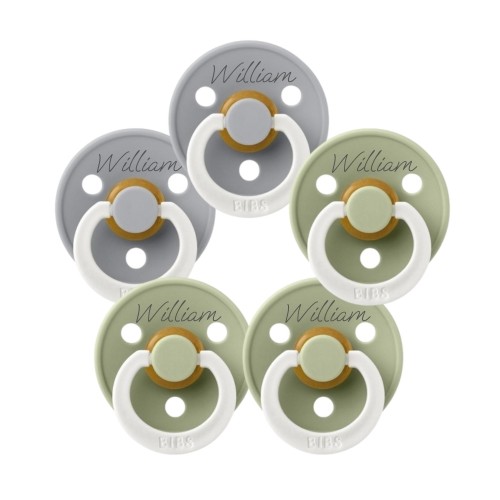 Bibs Colour Night  Str      -  Mdr    Symmetrisk Latex  Sutter Med Navn   -pak