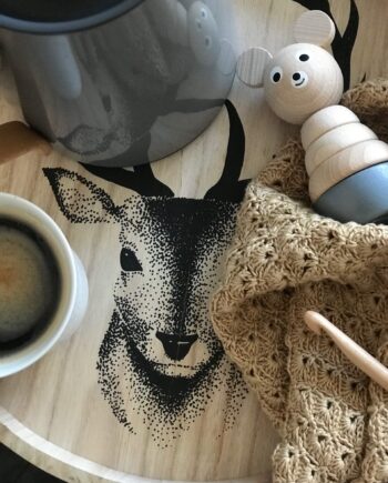 Bloomingville Serverings Bakke Med Kronhjort
