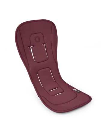 Bugaboo Dual Comfort Seat Liner Dark Cherry