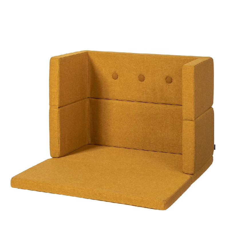 By Klipklap Play Fold Square Mustard Mustard
