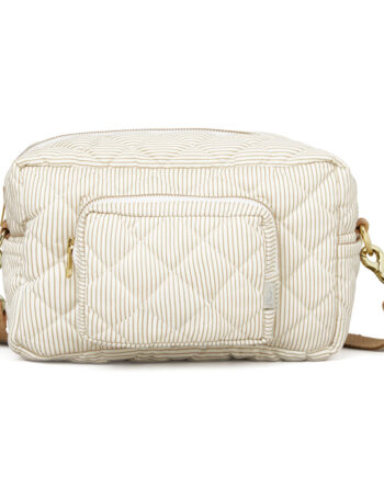 Cam Cam Copenhagen Lille Pusletaske Camel Classic Stribes